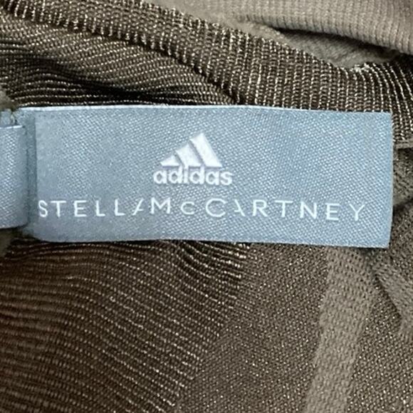 Adidas x Stella McCartney Green High Rise Zebra Athletic Leggings Pants Size XS - Picture 4 of 5